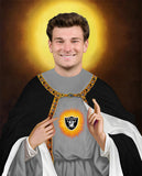 Fernando Mendoza Las Vegas Raiders  Saint Celebrity Prayer Candle Gift