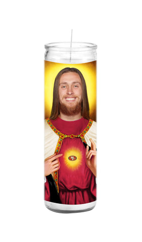 George Kittle Celebrity Prayer Candle