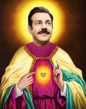 funny saint Ted Lasso Jason Sudeikis celebrity prayer candle gift