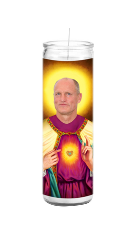Woody Harrelson Celebrity Prayer Candle