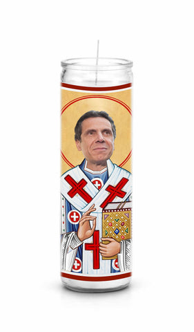 Andrew Cuomo Saint Celebrity Prayer Candle