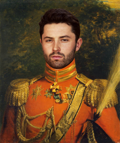 Baker Mayfield Cleveland Browns Funny Celebrity Poster
