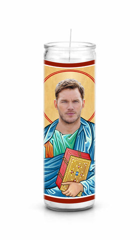 Chris Pratt celebrity prayer saint candle