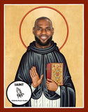 Lebron James Los Angeles LA Lakers Saint Celebrity Prayer Candles