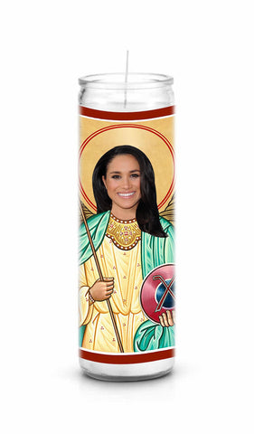 Meghan Markle Saint Celebrity Prayer Candle Gift