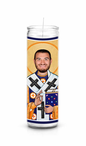 Mitch Trubisky Saint Celebrity Prayer Candle