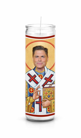 Rob Lowe Celebrity Prayer Candle