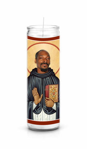 Snoop Doggy Dogg Saint Celebrity Prayer Candle