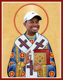 Tiger Woods Celebrity Prayer Candle