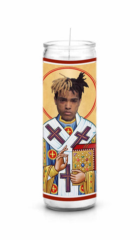 XXXtentacion RIP celebrity prayer candle gift
